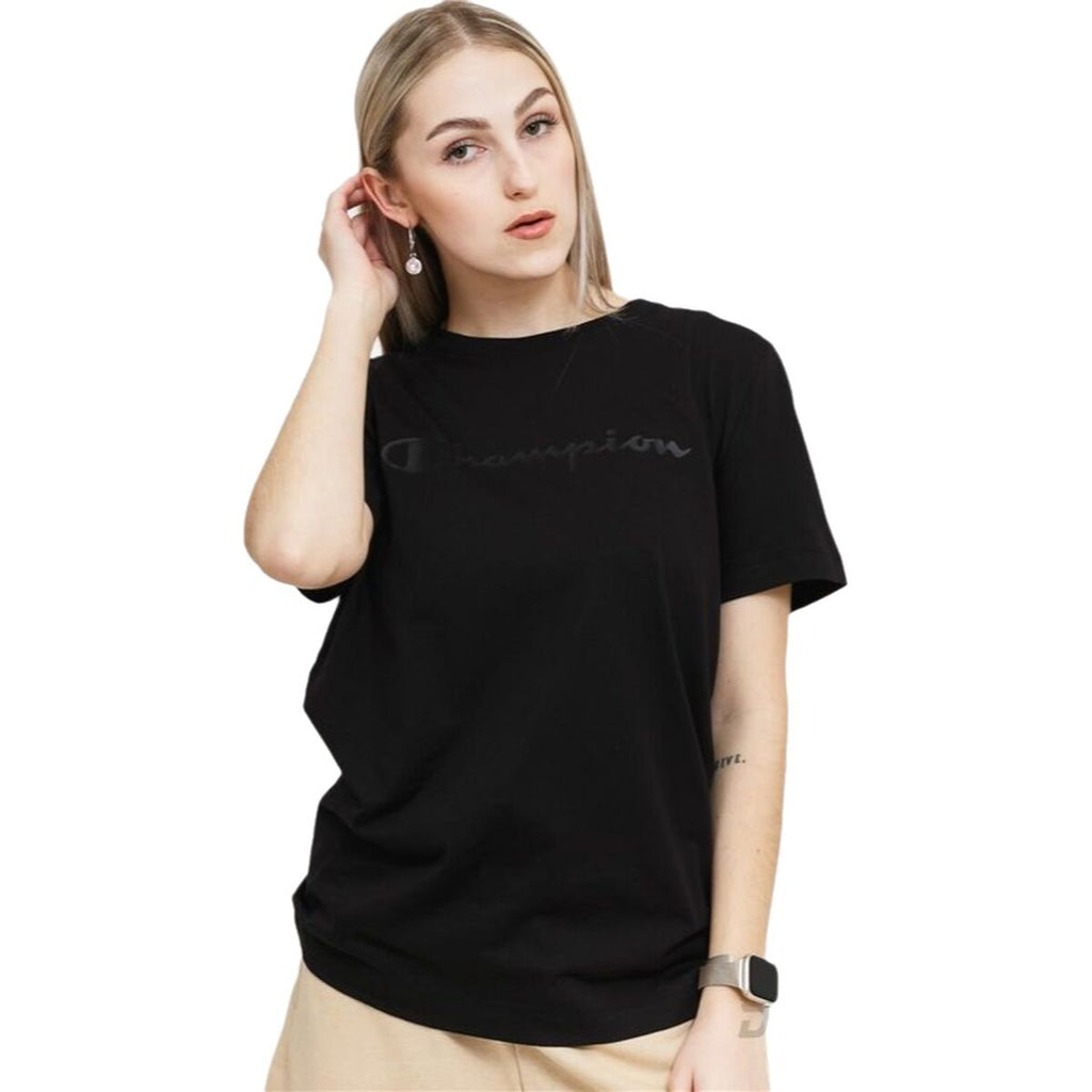 Women’s Short Sleeve T-Shirt Champion Black