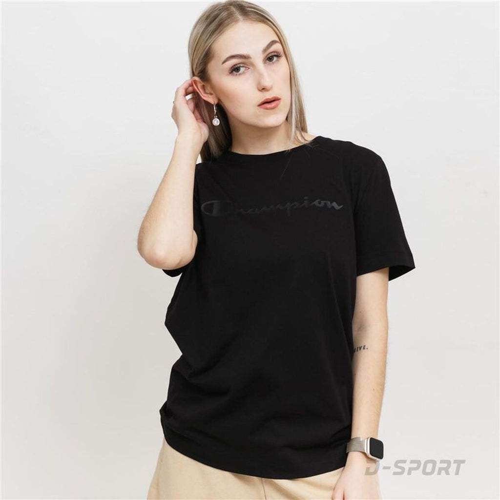 Women’s Short Sleeve T-Shirt Champion Black
